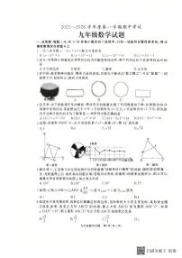 山东省枣庄市滕州市2025-2026学年上学期期中考试九年级数学试题