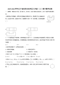 2025-2026学年辽宁省沈阳市沈河区九年级（上）期中数学试卷