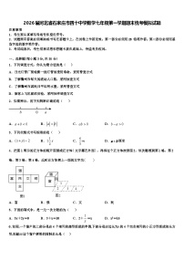 2026届河北省石家庄市四十中学数学七年级第一学期期末统考模拟试题含解析