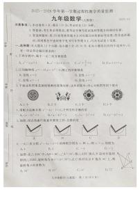 河北省廊坊市霸州市2025-2026学年九年级上学期11月期中数学试题