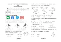 河南省信阳市淮滨县2025-2026学年上学期期中考试八年级数学试卷
