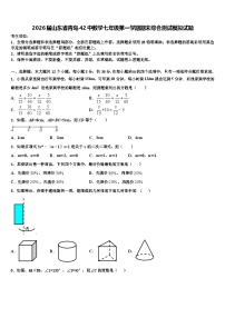 2026届山东省青岛42中数学七年级第一学期期末综合测试模拟试题含解析