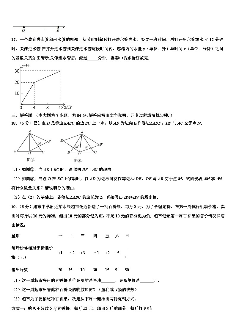 2026届山东省泰安泰山区七校联考数学七上期末复习检测模拟试题含解析第3页