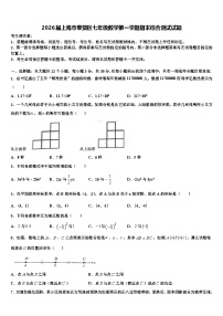 2026届上海市奉贤区七年级数学第一学期期末综合测试试题含解析