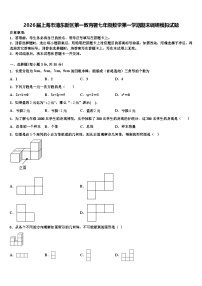 2026届上海市浦东新区第一教育署七年级数学第一学期期末调研模拟试题含解析