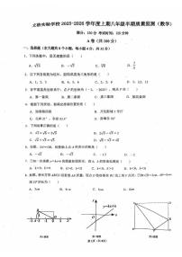 四川省成都市双流区立格实验学校2025-2026学年上学期期中考试八年级数学试题