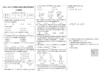 河南省平顶山市鲁山县第六教研区2024-2025学年上学期期末联考八年级数学试卷