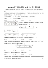 2025-2026学年河南省新乡市七年级（上）期中数学试卷-自定义类型