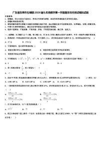 广东省东莞市石碣镇2026届七年级数学第一学期期末综合测试模拟试题含解析