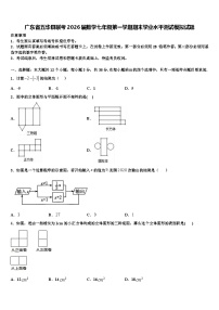 广东省五华县联考2026届数学七年级第一学期期末学业水平测试模拟试题含解析