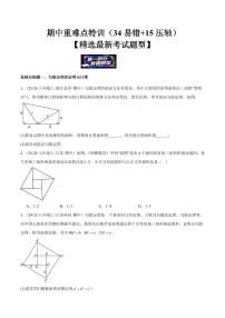 期中重难点特训（34易错+15压轴题型）试题及答案--2025-2026学年八年级数学上册（北师大版2024）