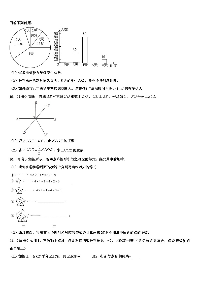 内蒙古通辽市库伦旗2026届数学七上期末质量检测试题含解析第3页