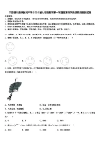 宁夏银川唐徕回民中学2026届七年级数学第一学期期末教学质量检测模拟试题含解析