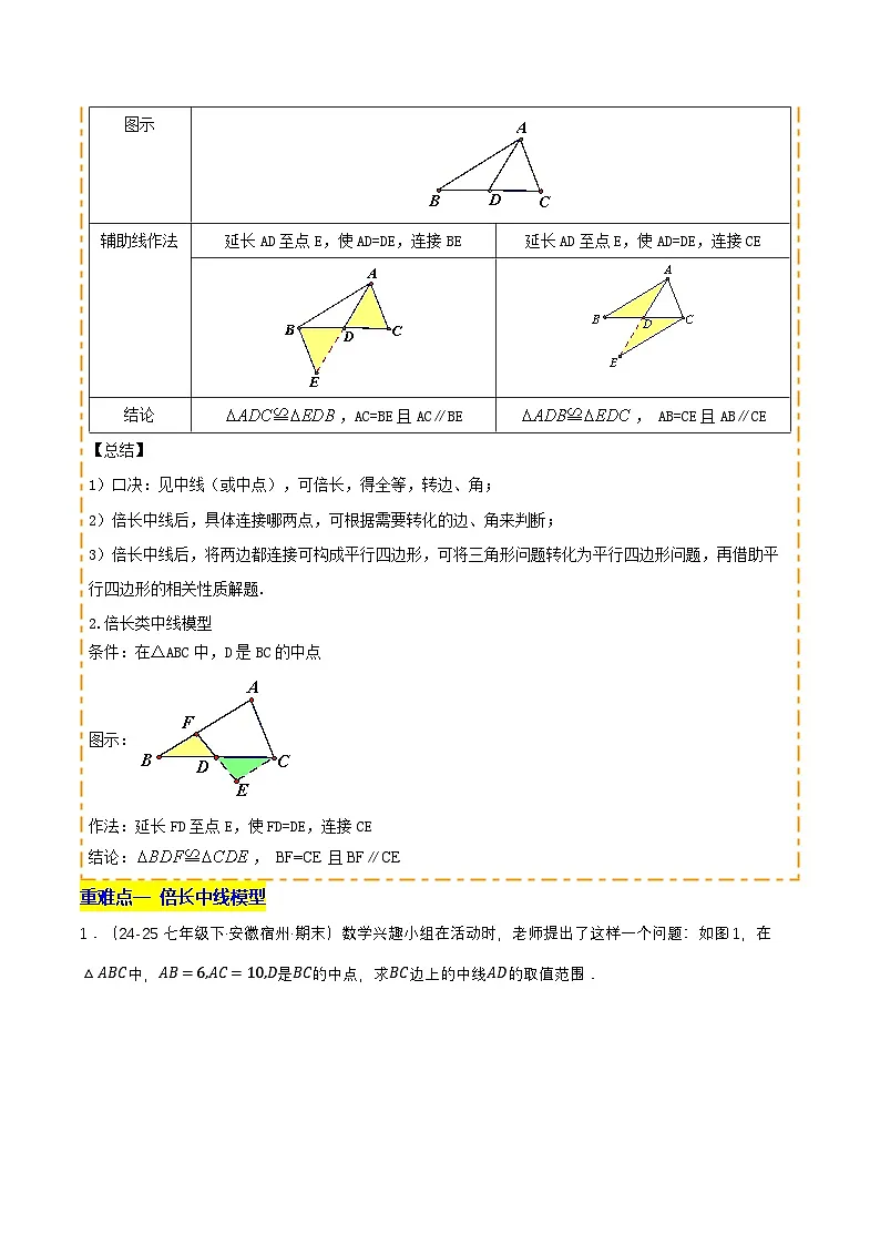 培优02 全等三角形的八大经典模型(8种题型13重难点突破)(专项训练)(解析版)八年级数学上册同步培优备课系列(人教版2024)【2025-2026】第2页