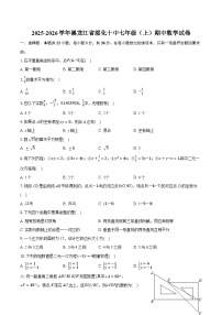2025-2026学年黑龙江省绥化十中七年级（上）期中数学试卷（含答案+解析）