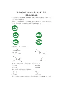 贵州省黔南州2024-2025学年七年级下学期期中考试数学试卷（学生版）