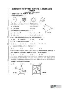 江苏省苏州市苏州工业园区星湖学校2025-2026学年八年级上学期12月随堂练习数学卷