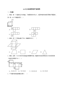 初中数学从立体图形到平面图形练习