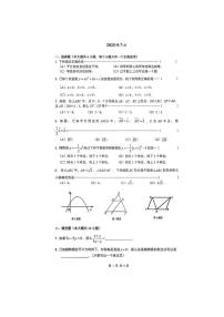 上海市建平中学2025-2026学年上学期12月月考九年级数学试题