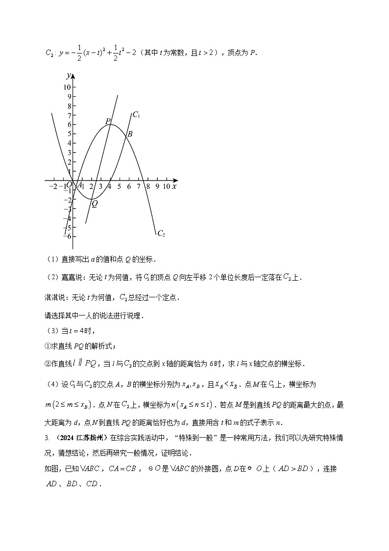 2024年中考数学真题分类汇编——重要的数学思想方法问题练习(含答案)第2页