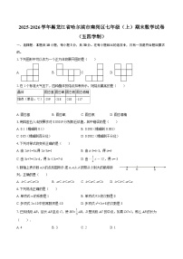 2025-2026学年黑龙江省哈尔滨市南岗区七年级（上）期末数学试卷（五四学制）-自定义类型