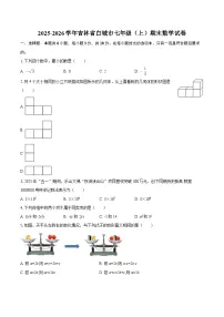 2025-2026学年吉林省白城市七年级（上）期末数学试卷-自定义类型