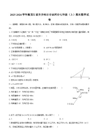 2025-2026学年黑龙江省齐齐哈尔市讷河市七年级（上）期末数学试卷-自定义类型
