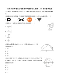 2025-2026学年辽宁省盘锦市兴隆台区九年级（上）期末数学试卷-自定义类型