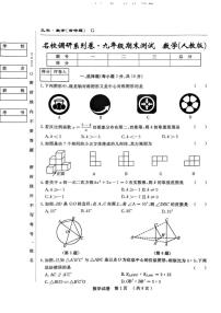 2025-2026学年吉林省吉林市吉林高新技术产业开发区九年级上学期1月期末数学试题（有答案)
