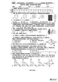 广东省深圳市宝安区宝安中学2025-2026学年九年级上学期数学月考试卷（10）