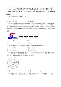2024-2025学年河南省郑州市巩义市九年级（上）期末数学试卷含答案 (2)