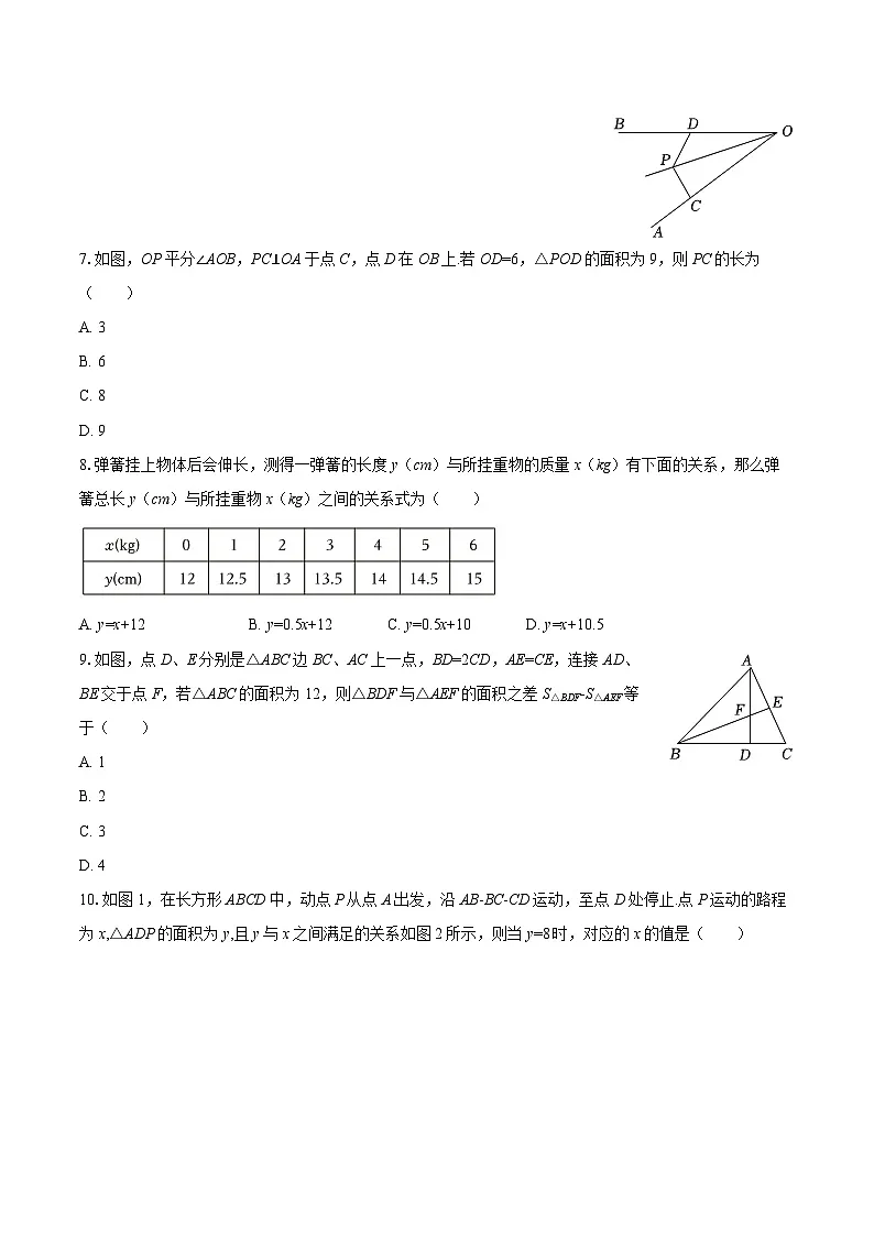 黑龙江省大庆市第五十一中学2025-2026学年七年级(五四制)上学期期末数学试卷(含答案)第2页