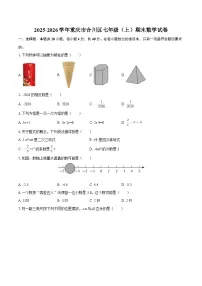 2025-2026学年重庆市合川区七年级（上）期末数学试卷-自定义类型