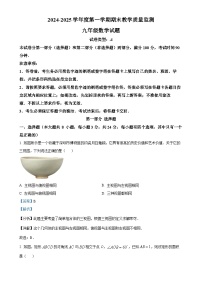 广东省深圳市南山区上学期九年级期末数学试题（解析版）-A4