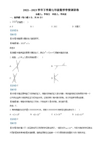 广东省佛山市南海区南海实验中学本部2022—2023学年七年级下学期第一次月考数学试题（解析版）-A4