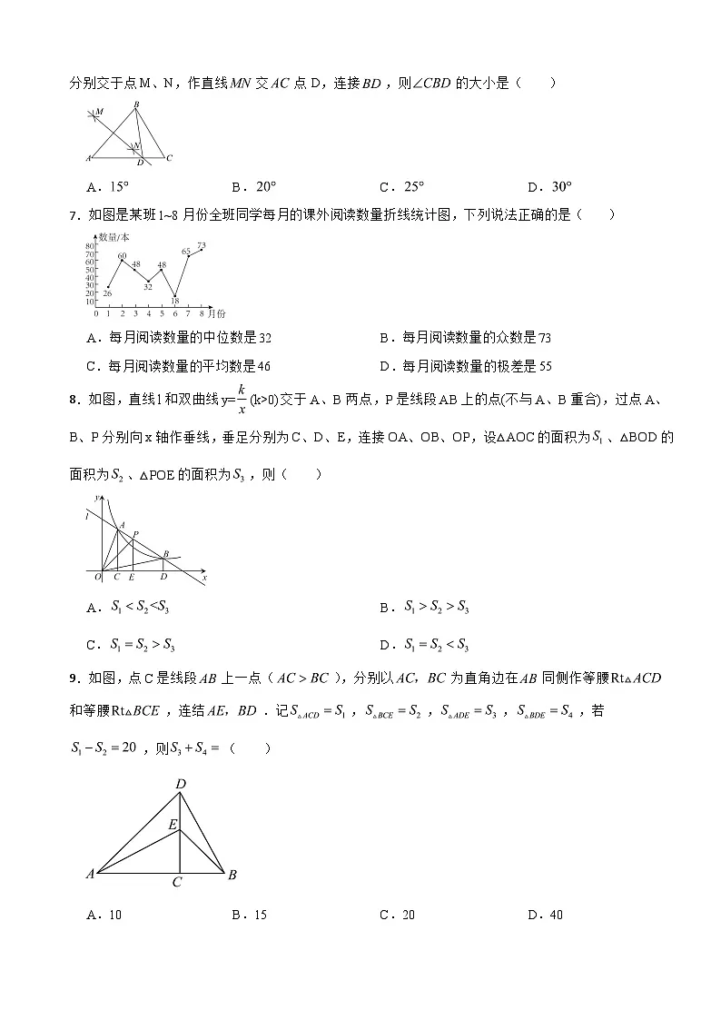 广东省清远市清新区2026年中考二模数学试题附答案第2页