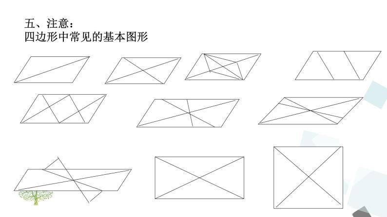 第十八章 平行四边形 小结与复习 课件06