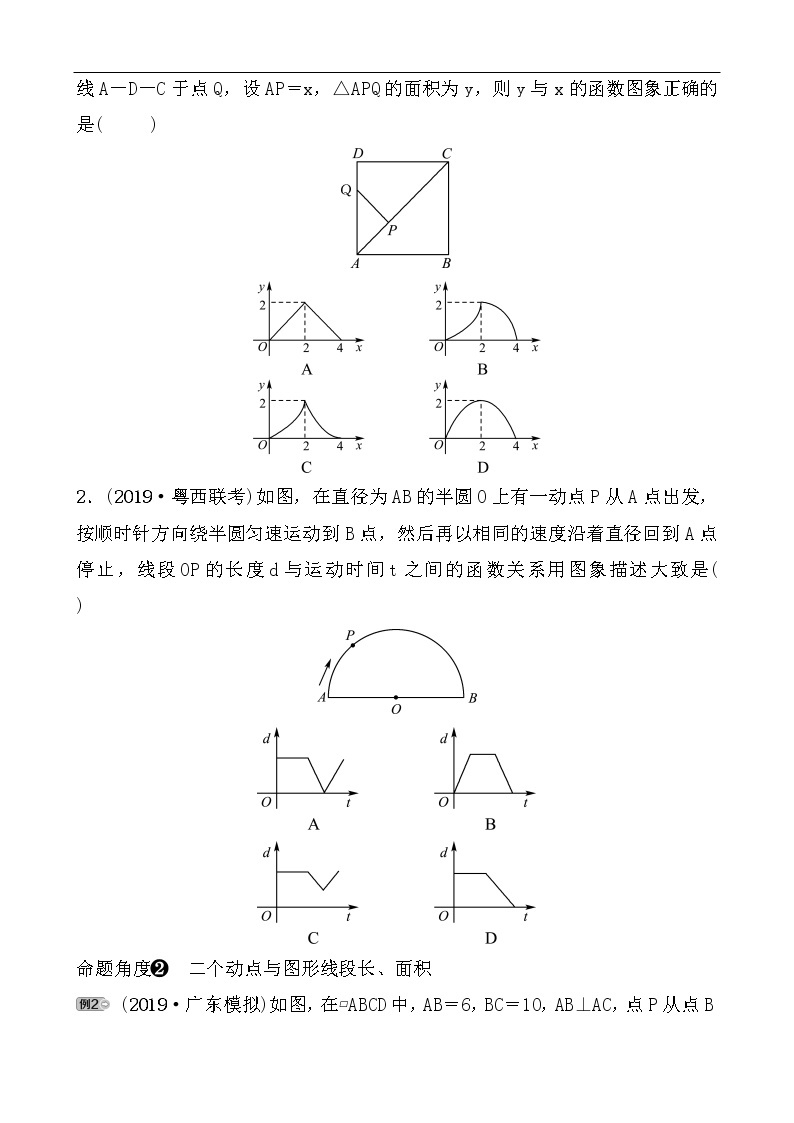 2020广东中考数学精准大二轮复习专题突破：1专题一 选择题难题突破02