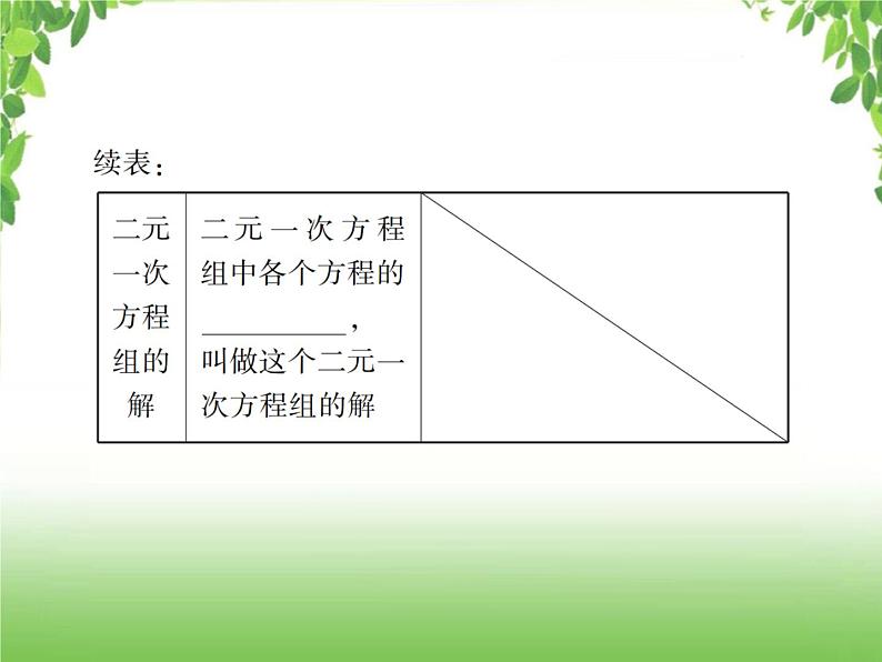 中考数学一轮复习考点梳理课件:2.5 一次方程(组)及其应用06