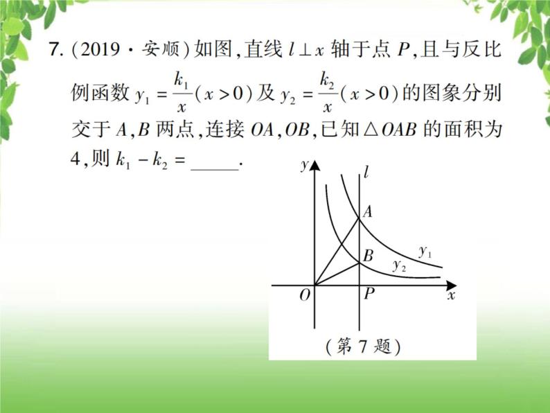 中考数学考点集训练习 3.12 反比例函数07