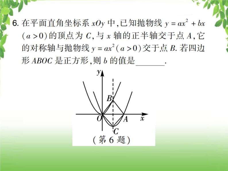 中考数学考点集训练习 3.15 二次函数的图象和性质（三）06