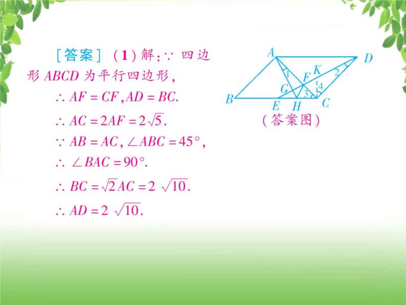 中考数学二轮专题突破课件：专题六 6.5 与角有关结论证明的几何问题03