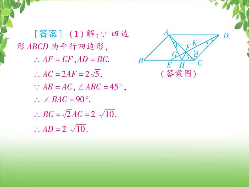 中考数学二轮专题突破课件:专题六 6.5 与角有关结论证明的几何问题03