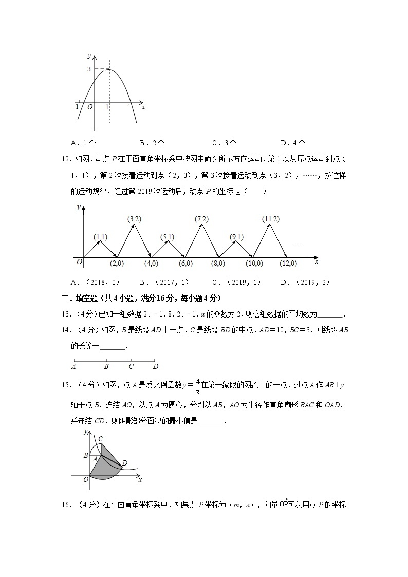 山东省日照市2020年中考适应性训练数学卷（试题+参考答案+答题卡）03