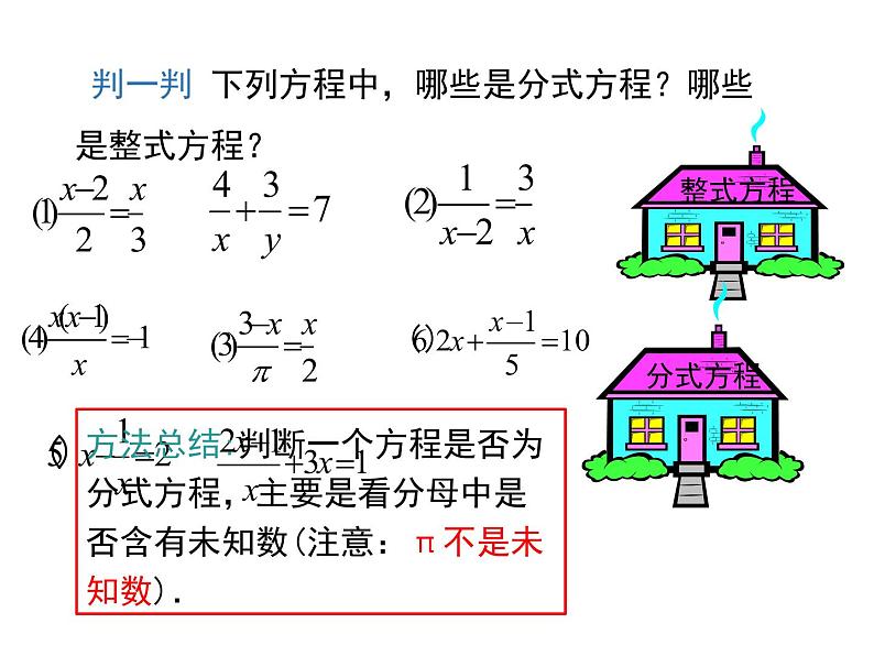 人教版八年级上册课件:15.3 第1课时 分式方程及其解法05
