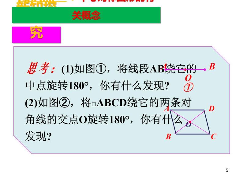 人教版数学九年级上册 第23章 第2节《中心对称图形》课件 (共24张PPT)05