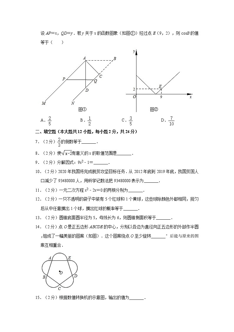 2020年江苏省镇江市中考数学试卷 解析版02