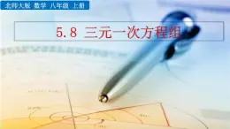 5.8《 三元一次方程组》课件