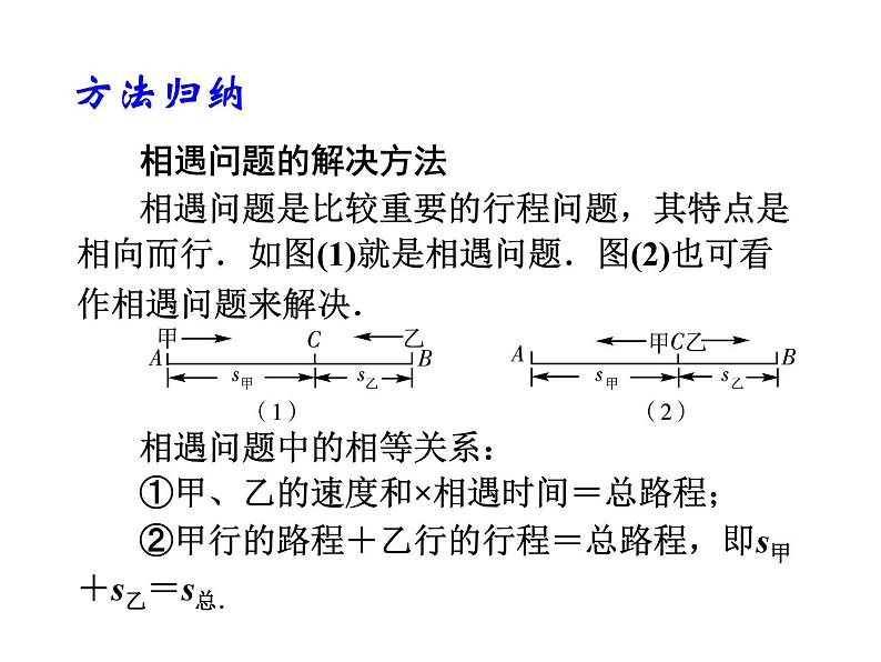 2020北师大版数学七年级上册同步教学课件:5.6用一元一次方程——追赶小明 (共20张PPT)06