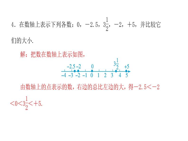 2020年浙教版七年级数学上册：1.4　有理数的大小比较 (共18张PPT)（含答案）04